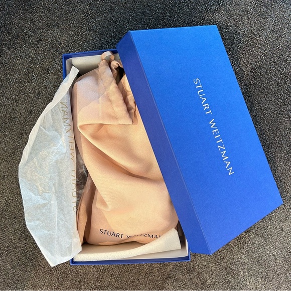 NWT Stuart Weitzman Anny Mesh Bow Flats - Picture 8 of 10